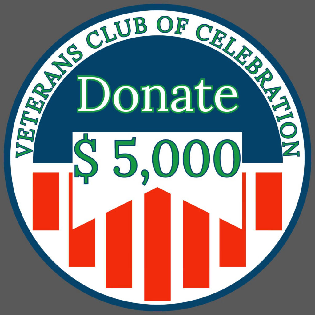 Donation $5,000 ($5,300 inc. fees) 501(c)(3)