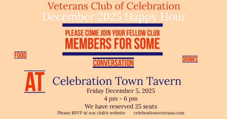 December 5, 4pm Happy Hour