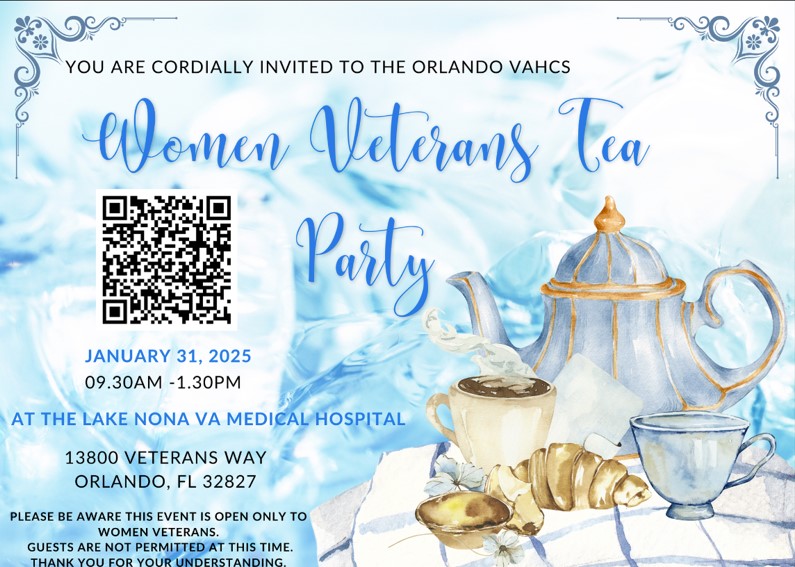 Women Veterans Tea Party