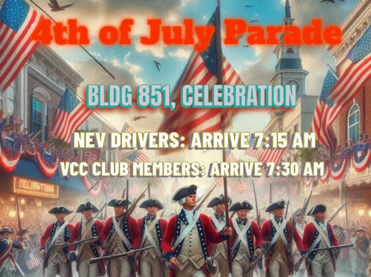 *** Time Change *** 4th of July Parade