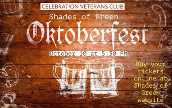 October 10 2025, Oktoberfest at Shades of Green