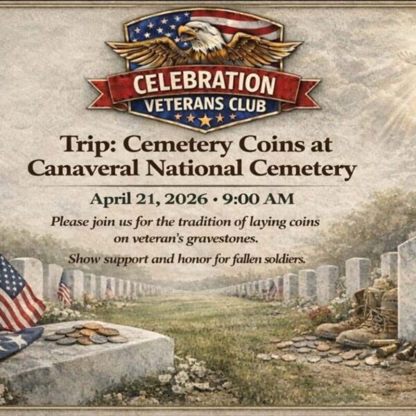 April 21 2026 Trip: Cemetery Coins at Canaveral National Cemetery