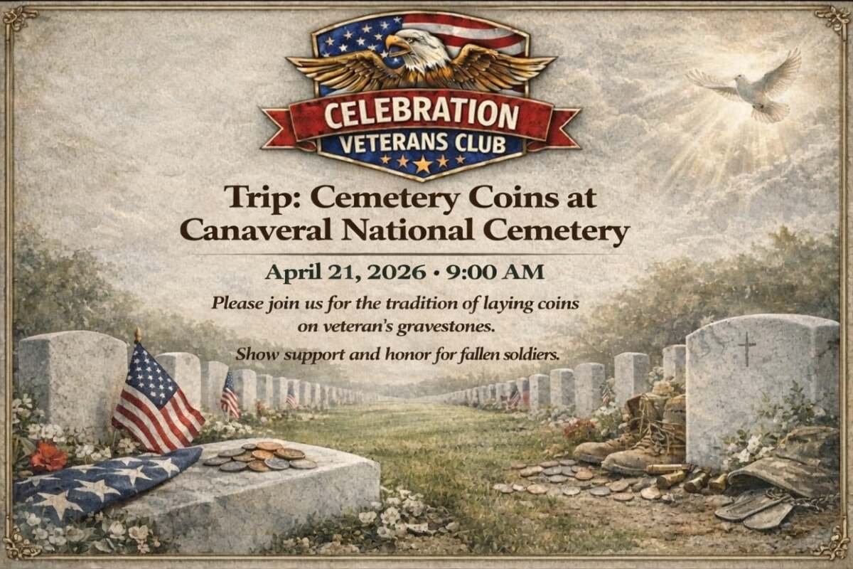 April 21 2026 Trip: Cemetery Coins at Canaveral National Cemetery