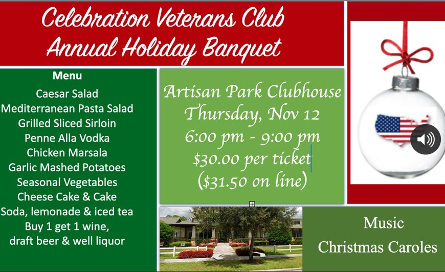 2026 Annual Club Holiday Banquet