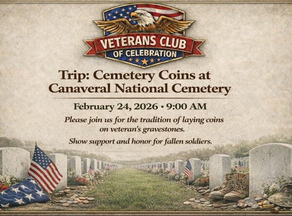 February 24, 2026 Trip: Cemetery Coins at Canaveral National Cemetery