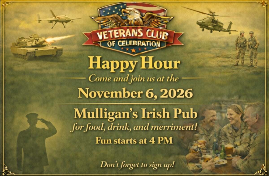 November 6 2026 Happy Hour