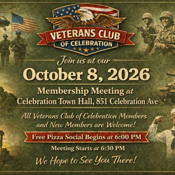 October 8 2026 Monthly Meeting