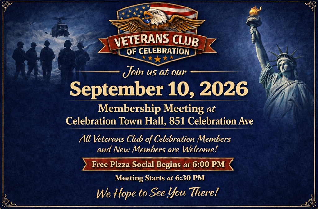 September 10 2026 Monthly Meeting