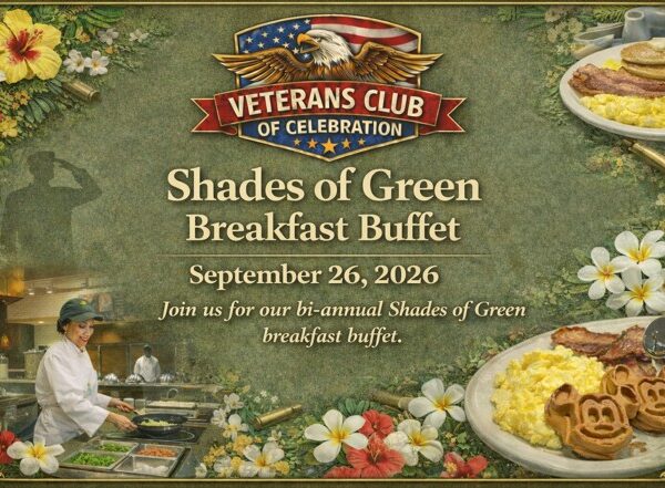 September 26 2026 Shades of Green Breakfast Buffet