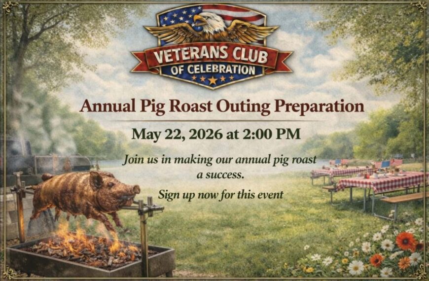May 22 2026 Annual Pig Roast Preparation