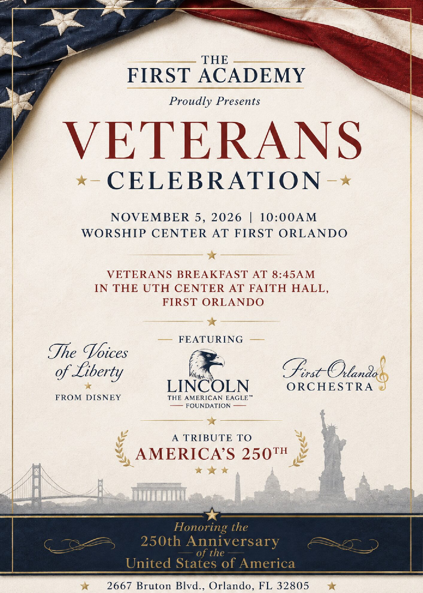 Veterans Celebration Honors Service and America’s 250th Anniversary